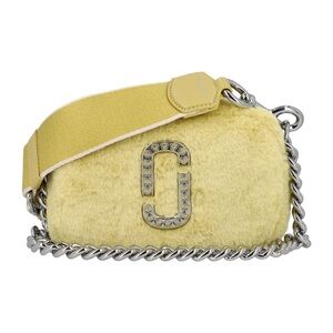 Marc Jacobs The Push Snapshot Crossbody Bag “Chick Yellow”
